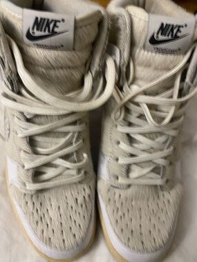 Nike Jun Takahasi UNDERCOVER CALF HAIR
SNEAKER W/ HIDDEN WEDGE RARE